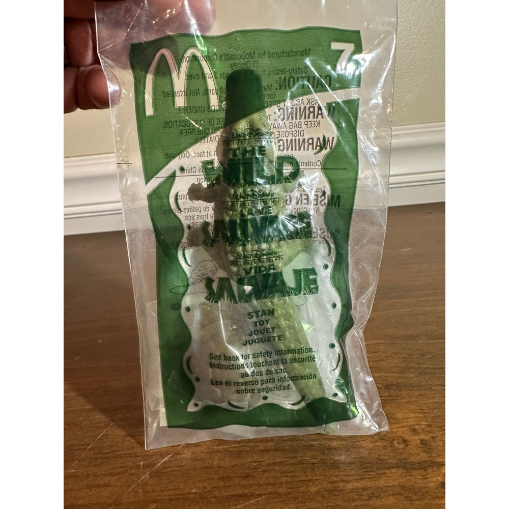 McDonalds 2006 Disney The Wild Stan Alligator Happy Meal Toy New Sealed #7